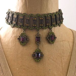 Heidi Daus Swarovski Crystals Choker REDUCED